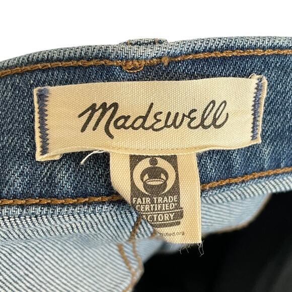 Madewell Slim Demi-Boot Jeans Northaven Wash High Rise Womens Size 30 $128 - Picture 10 of 13